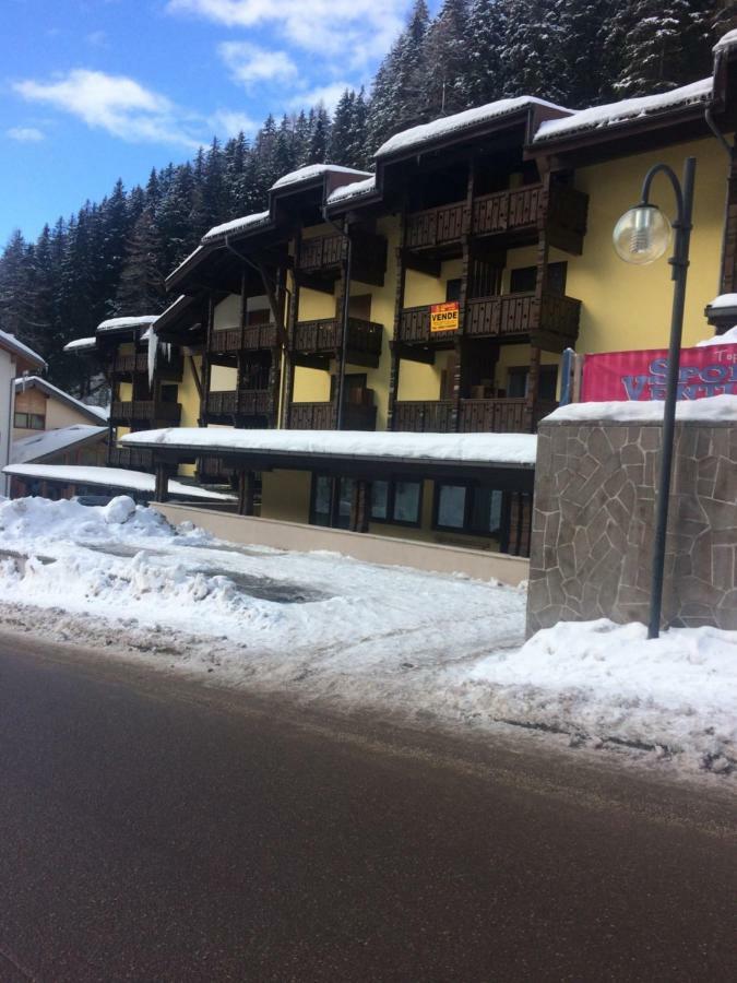 Ferienwohnung Casa A Pie Di Pista Teser im Fleimtal Exterior foto